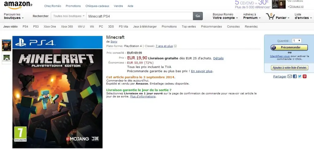 Minecraft-Amazon-PS4