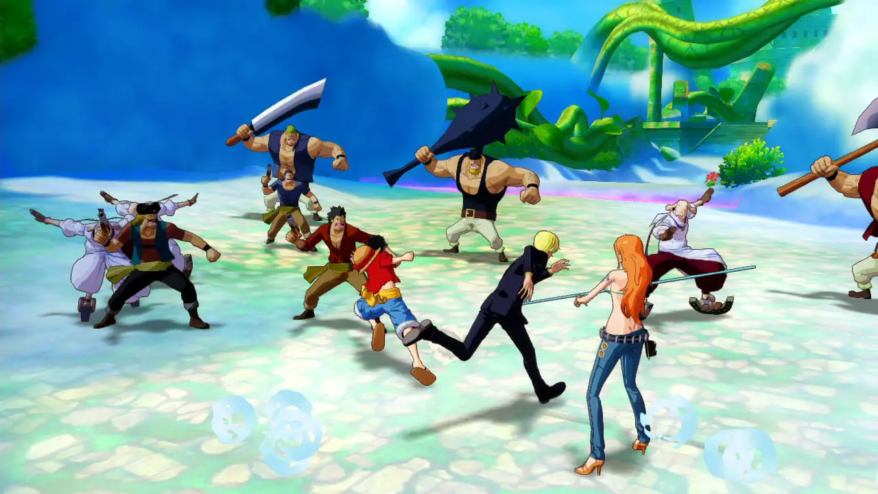 One Piece Unlimited World Red ingame