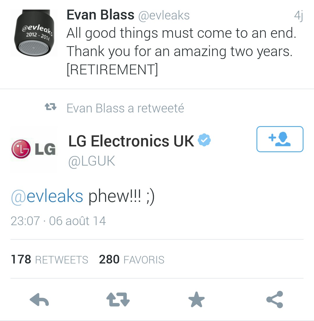 evleaks twitter LG