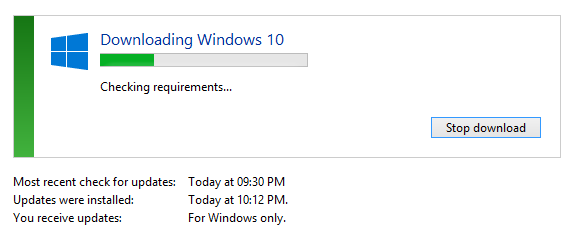 windows update windows 10 telechargement