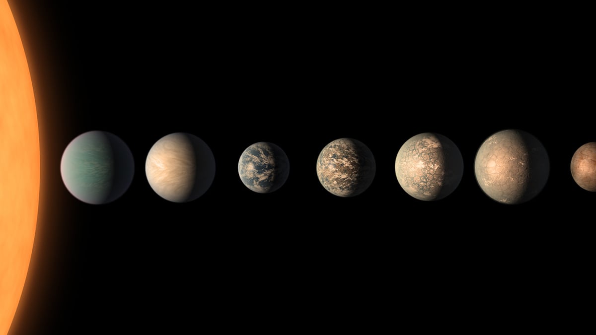 Le télescope Webb vient de commencer à scruter les fascinantes planètes TRAPPIST