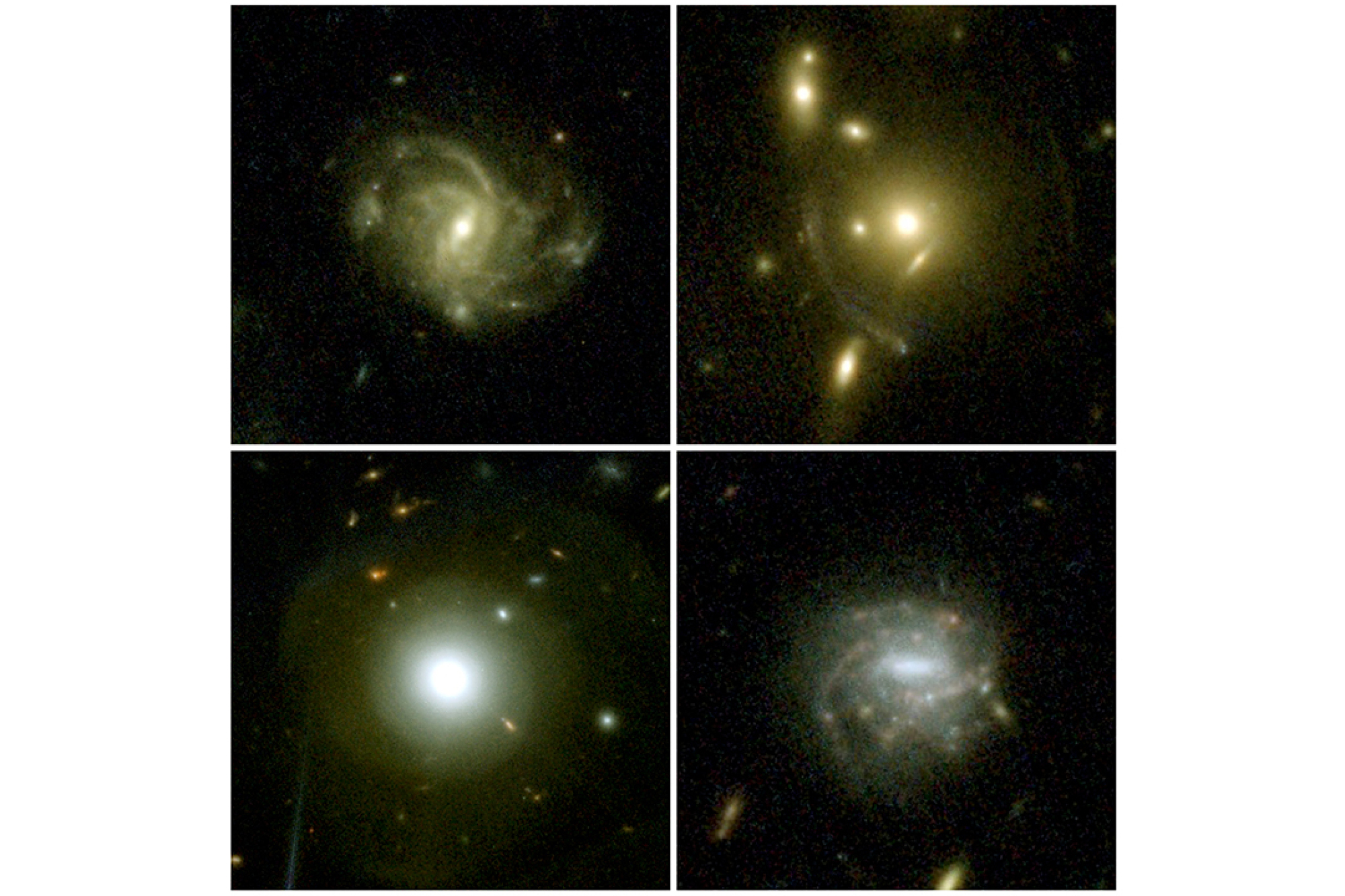 les galaxies en champ profond du télescope Webb