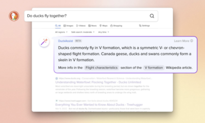 DuckDuckGo est le dernier moteur de recherche à lancer un assistant IA