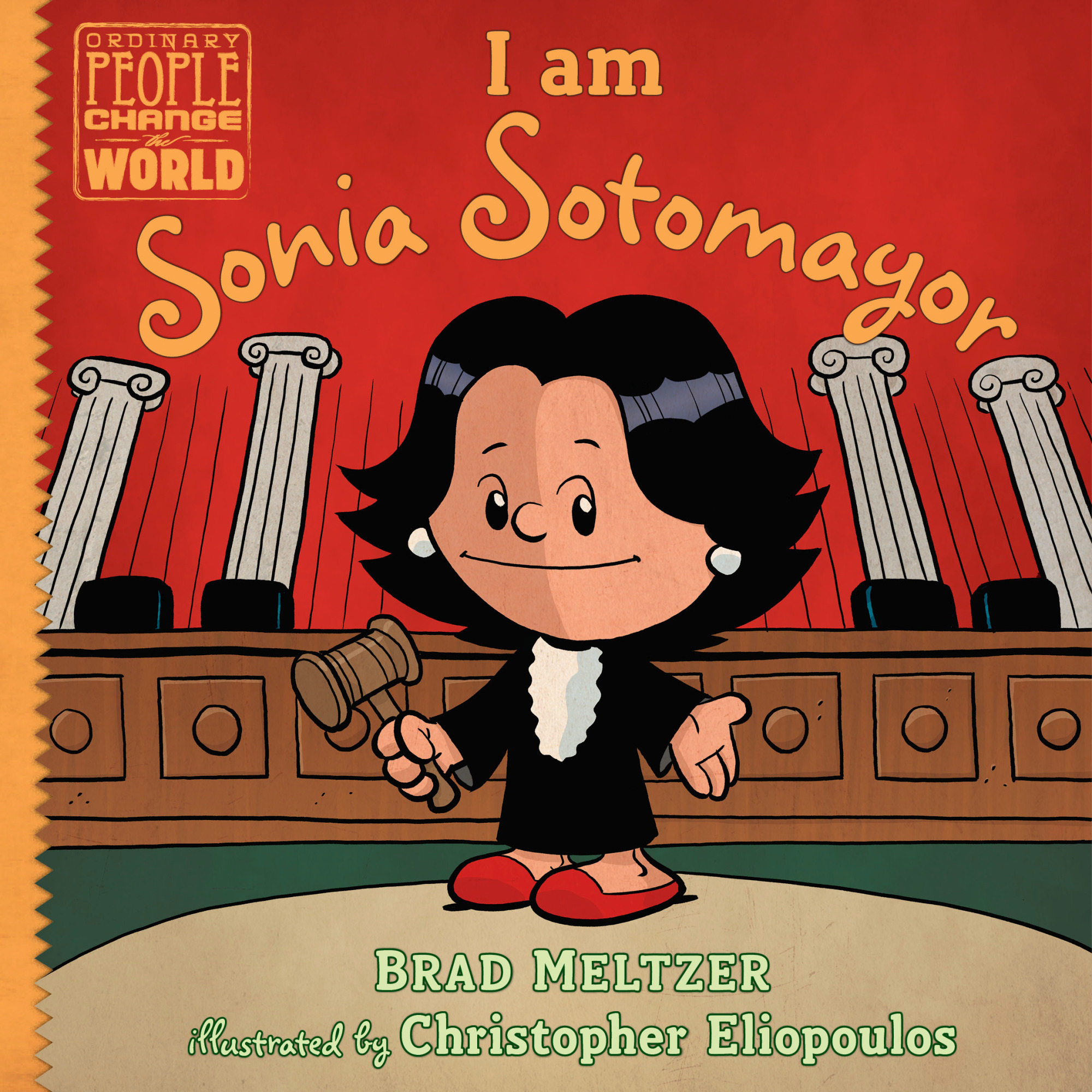 Couverture du livre Je suis Sonia Sotomayor.
