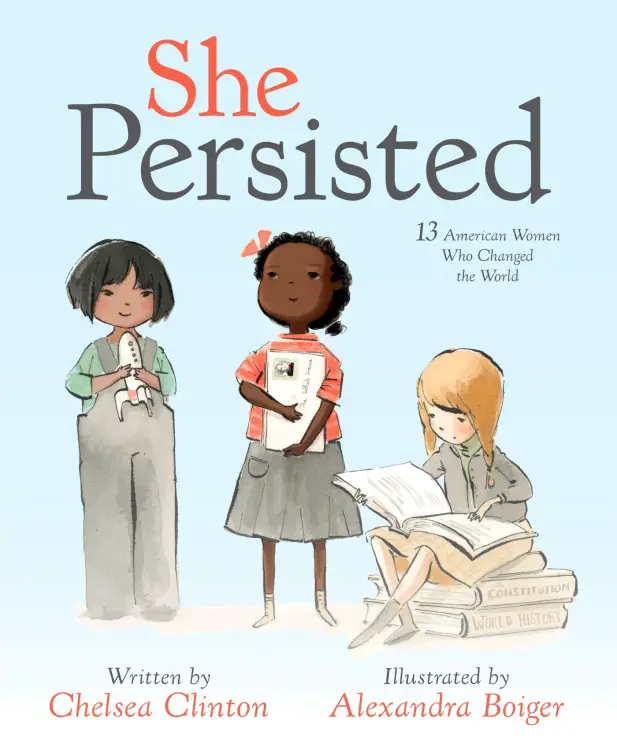 Couverture du livre She Persisted.