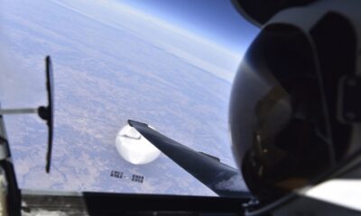 Un pilote a pris un selfie incroyable avec le ballon espion chinois