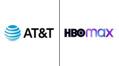 logos at&t et hbo max côte à côte