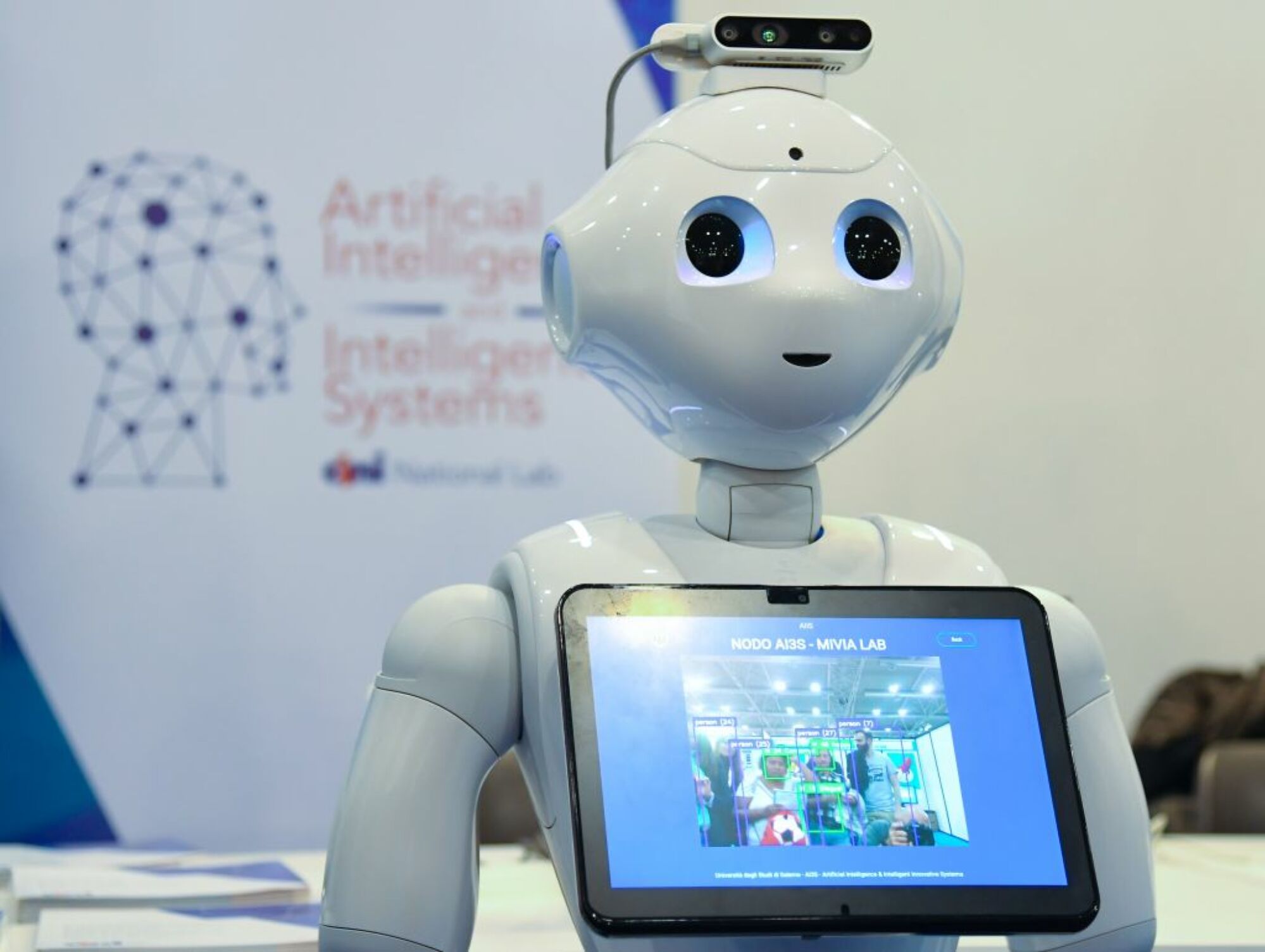 Robot IA à l'événement