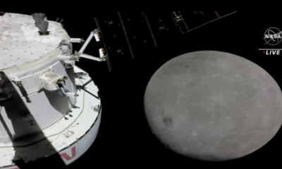 Le nouveau vaisseau spatial de la NASA vient de survoler la lune et a pris des vues sauvages