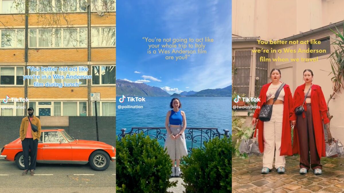 Sur TikTok, tout le monde vit un film de Wes Anderson