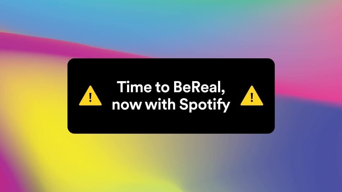 Vous pouvez désormais partager ce que vous écoutez sur Spotify avec votre prochain BeReal