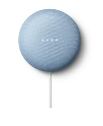 Google Nest Mini en bleu