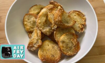 Les frites de bagel cuites à l'air sont si faciles et si bonnes