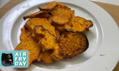 Vous devriez faire des frites de patates douces en forme de citrouilles pour Halloween