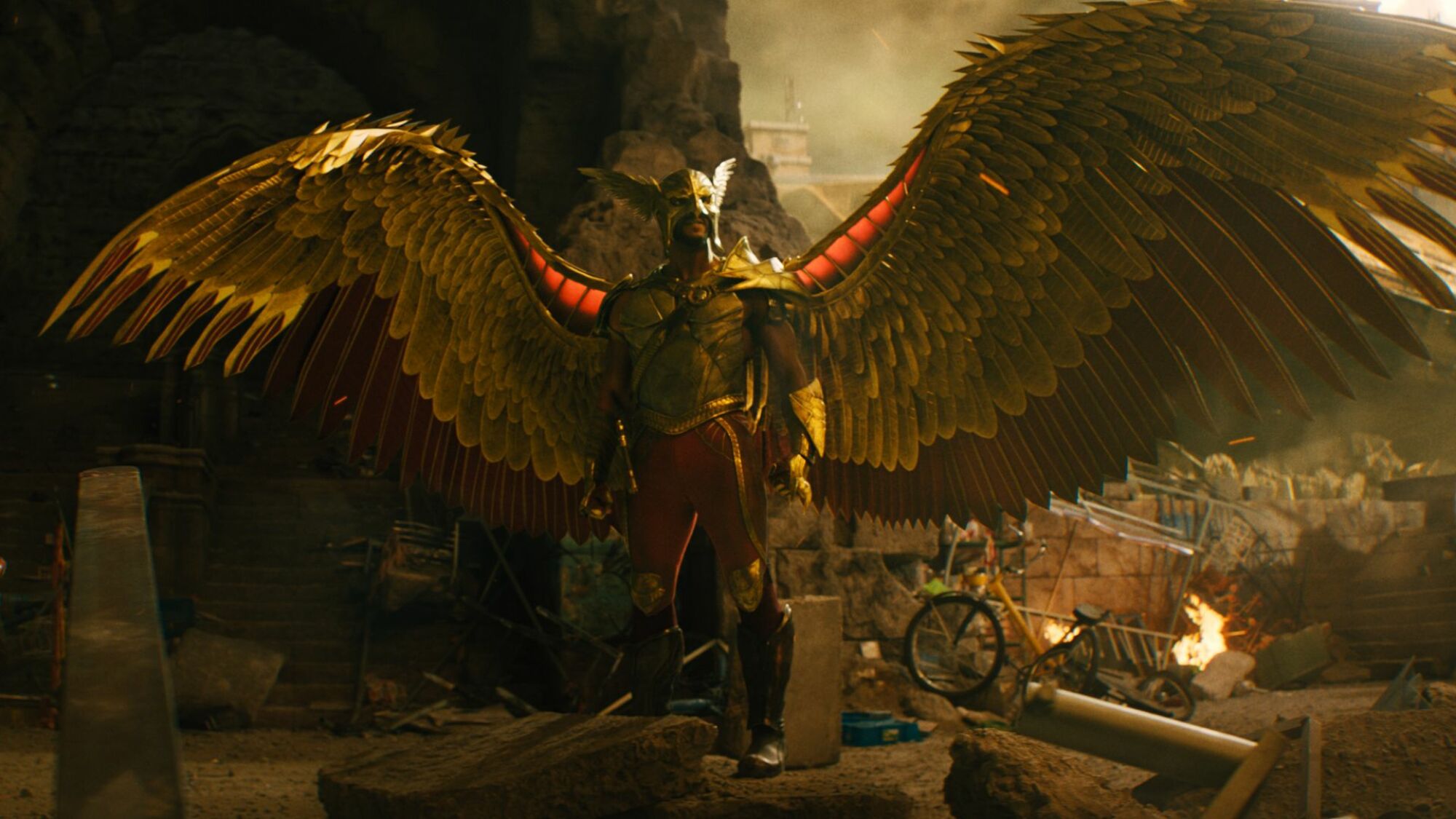 Aldis Hodge comme Hawkman dans 