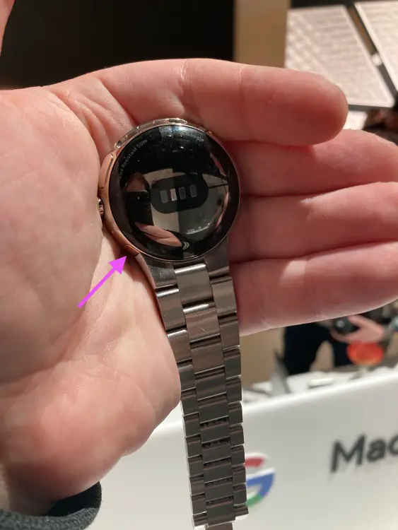 Mécanisme de verrouillage de la Pixel Watch
