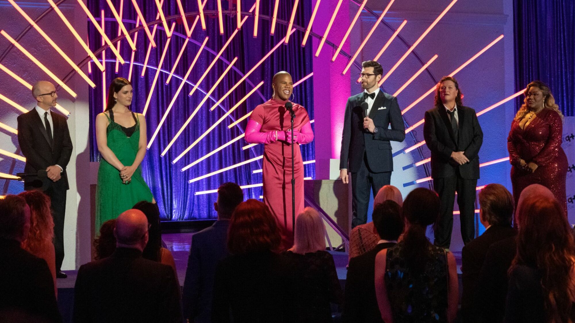 Jim Rash, Eve Lindley, Miss Lawrence, Billy Eichner, Dot-Marie Jones et Ts Madison dans 