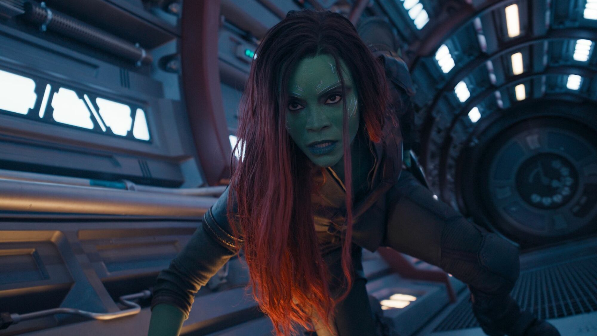 Zoe Saldana comme Gamora dans 