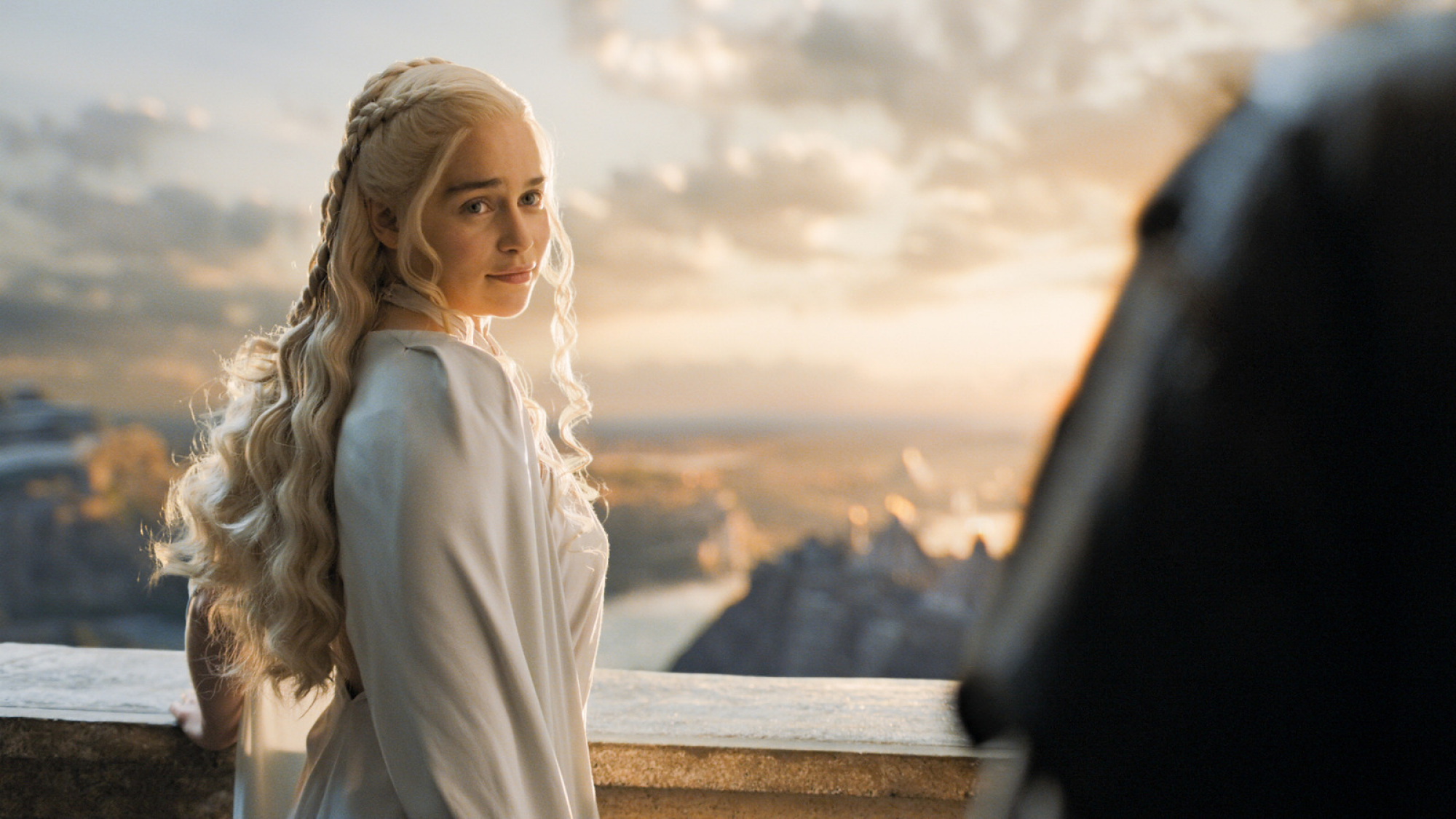 Emilia Clarke dans le rôle de Daenerys Targaryen. 