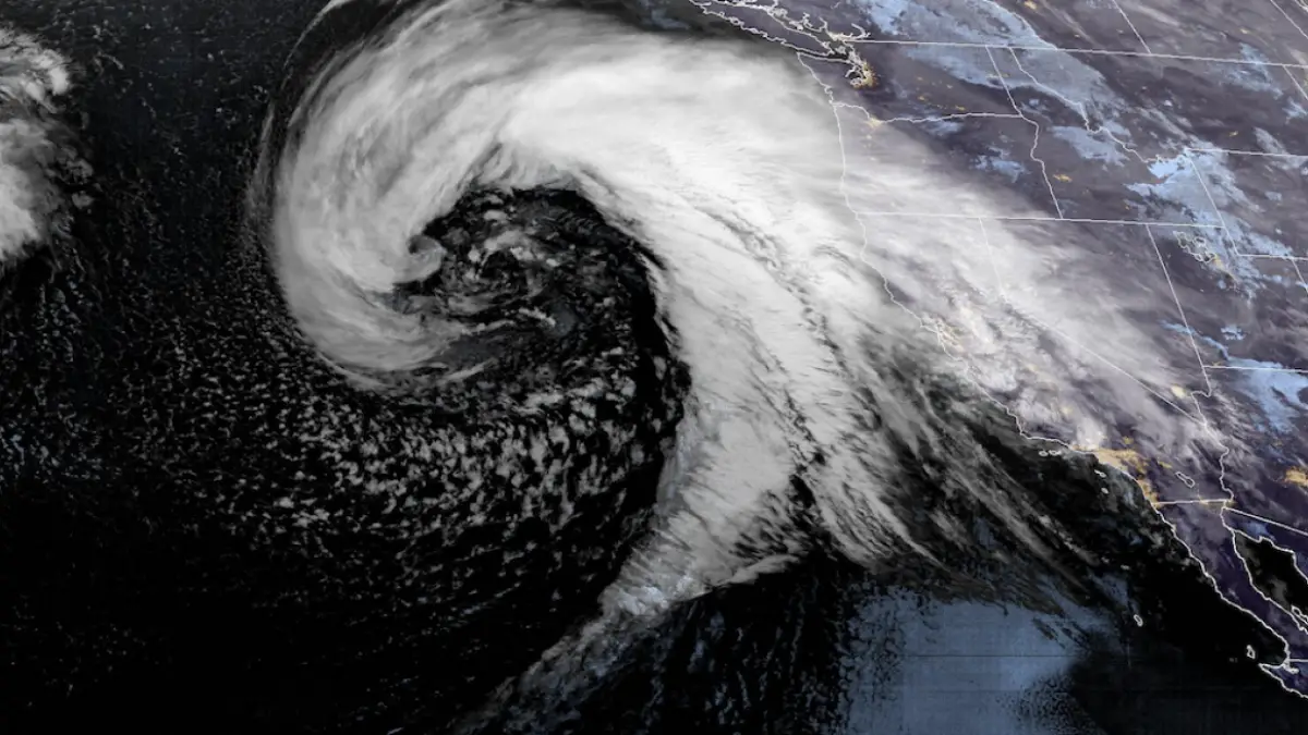Ce puissant cyclone est sur le point de frapper la Californie