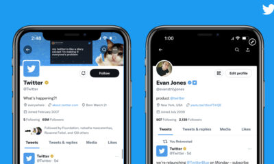 Certaines photos de profil Twitter sont désormais carrées.  Voici pourquoi.