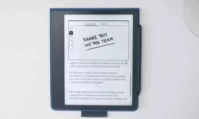 Kindle Scribe d'Amazon vous permet de marquer des livres électroniques avec un stylet