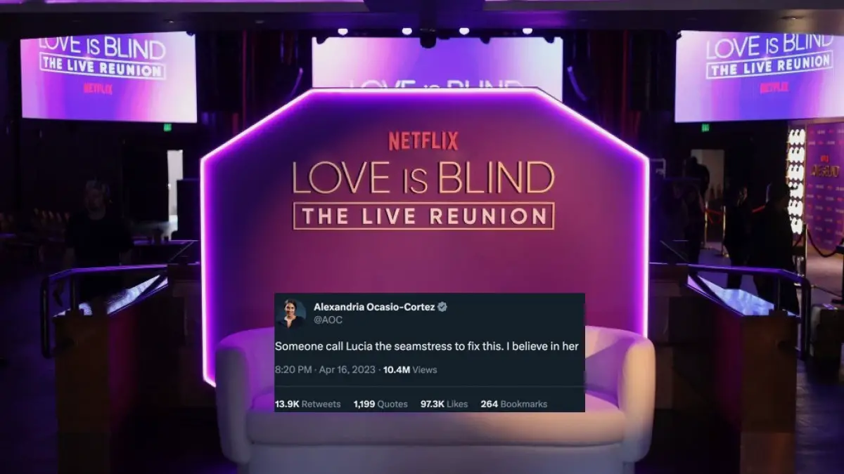 La réunion en direct de "Love is Blind" a fait planter Netflix.  Internet a réagi.
