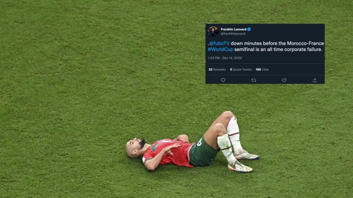 Le diffuseur de la Coupe du monde FuboTV a été cyber-attaqué au pire moment absolu