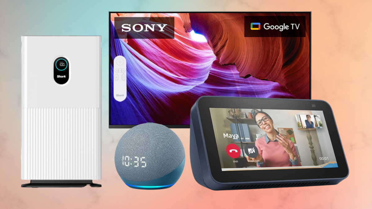 Les meilleures offres du jour incluent un purificateur d'air Shark, des appareils Amazon Echo et des téléviseurs Sony 4K