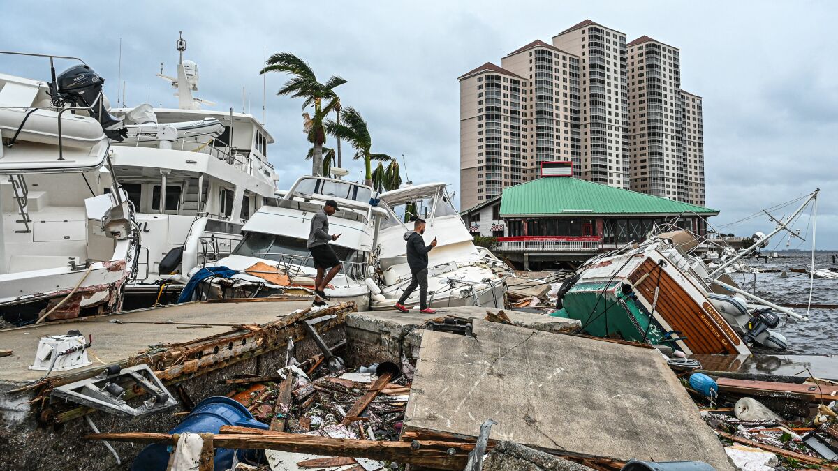 Les vidéos des conséquences de l'ouragan Ian brossent un tableau déchirant des dégâts