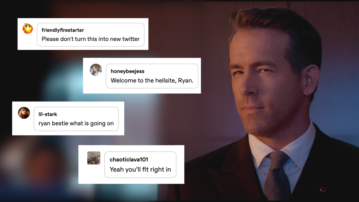 Ryan Reynolds vient-il de rejoindre Tumblr pour échapper à l'incendie de la benne à ordures de Twitter ?