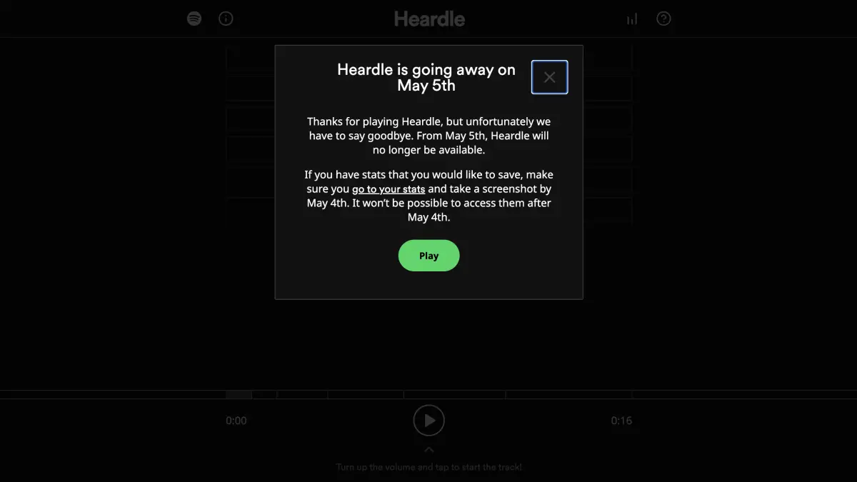 Spotify ferme Heardle moins d'un an après avoir acheté le jeu