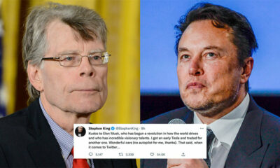 Stephen King a une autre réponse très directe aux plans Twitter d'Elon Musk