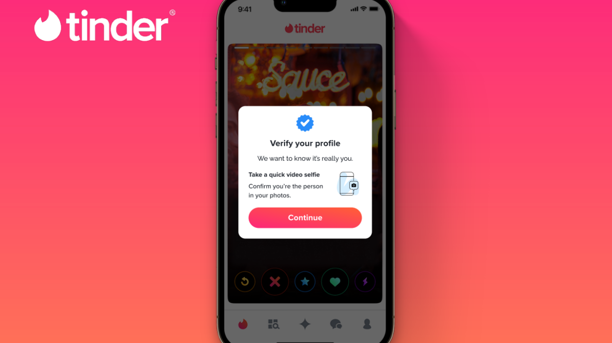 Tinder ajoute des fonctionnalités de vérification comme les selfies vidéo