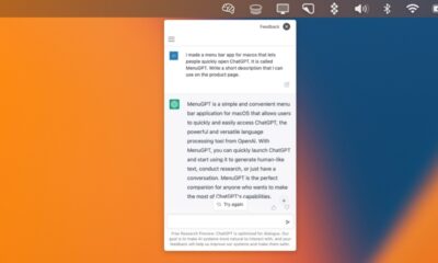 Vous pouvez maintenant parler à ChatGPT directement depuis le bureau de votre Mac