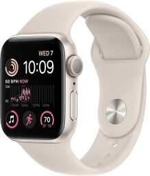 Apple Watch couleur crème SE