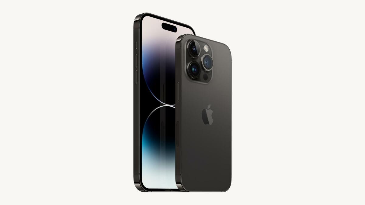 Apple annonce les iPhone 14 Pro et 14 Pro Max avec un nouvel « îlot dynamique »