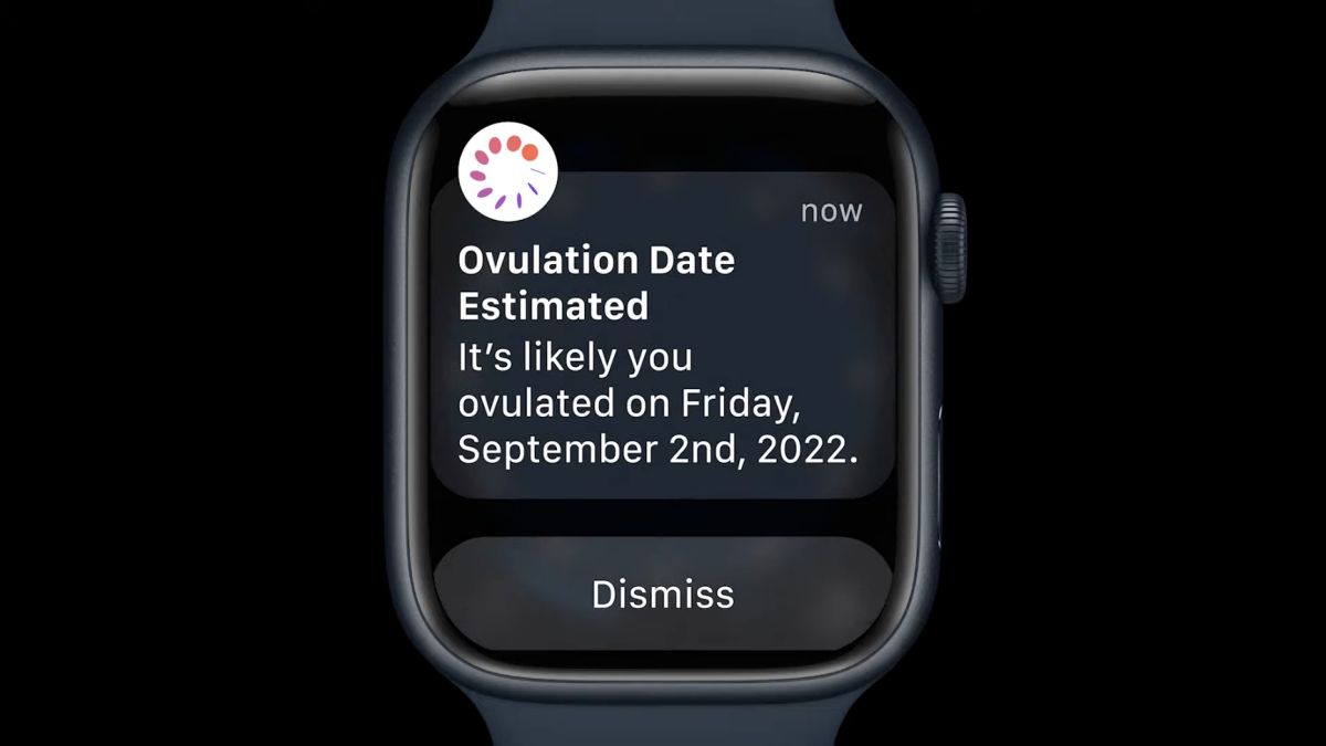 Apple Watch Series 8 lance de nouveaux outils de suivi de la fertilité