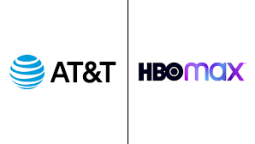 logos at&t et hbo max côte à côte