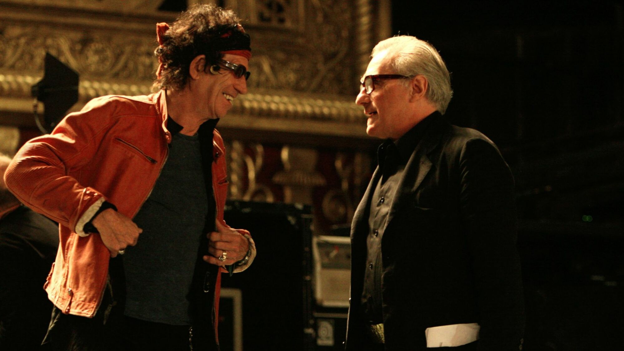 Keith Richards, Martin Scorsese, Les Rolling Stones brillent une lumière - 2008