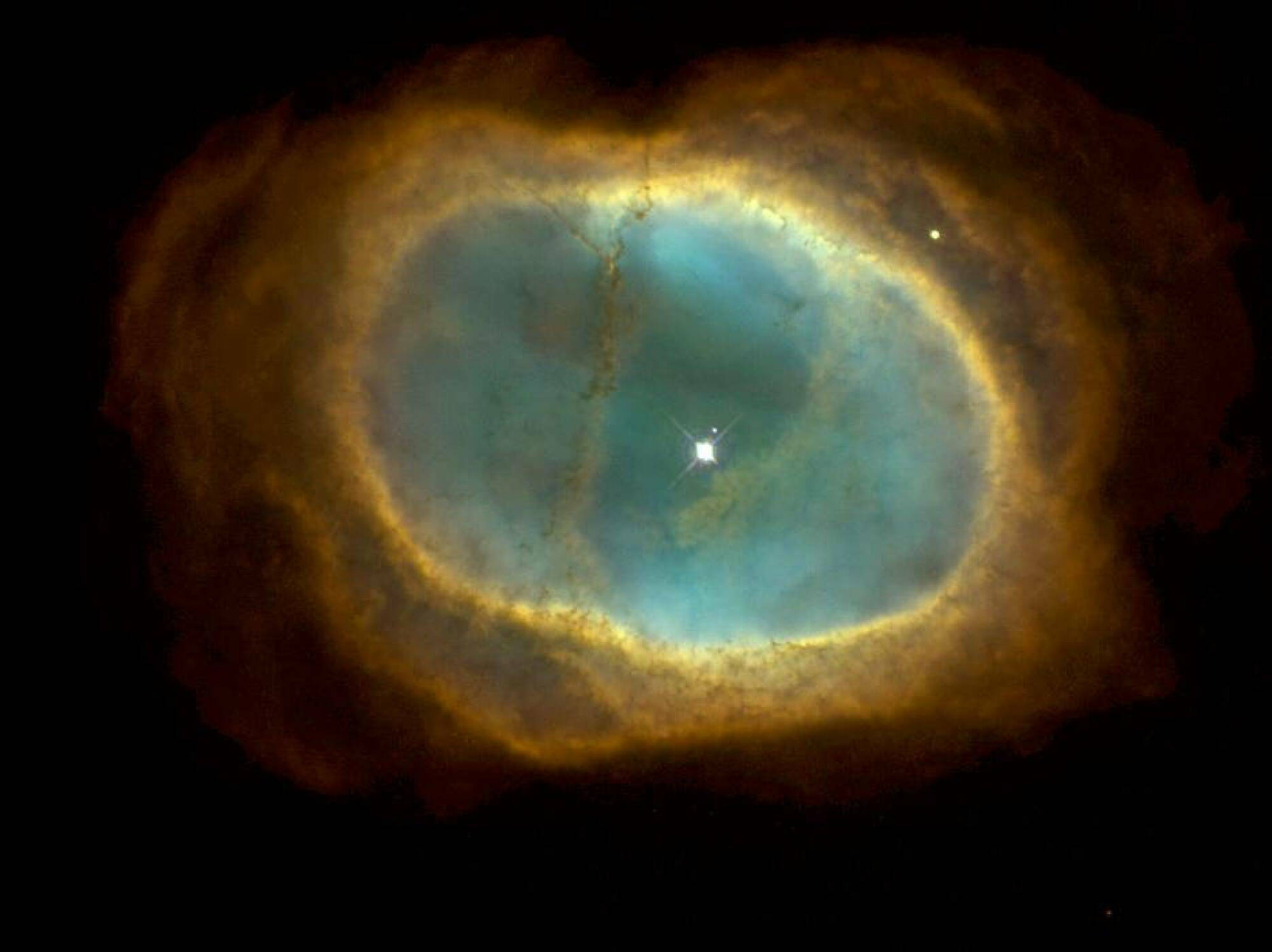 Image du télescope Hubble de la nébuleuse de l'anneau sud