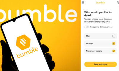 Bumble pour permettre aux utilisateurs non binaires d'envoyer un message à n'importe qui en premier