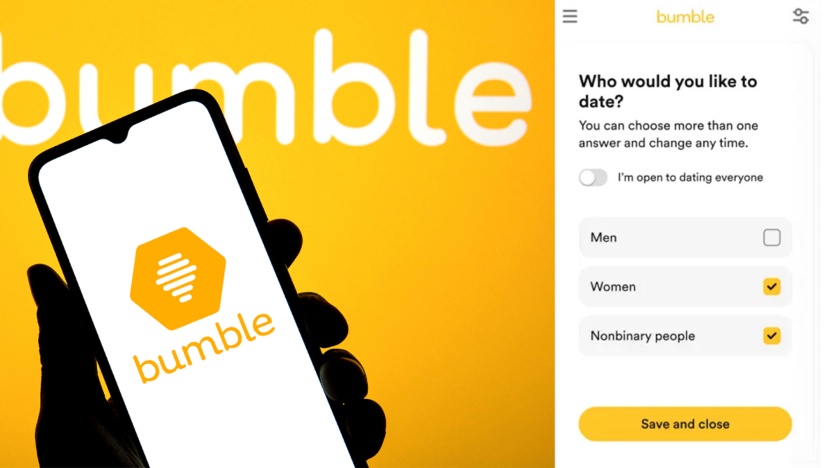 Bumble pour permettre aux utilisateurs non binaires d'envoyer un message à n'importe qui en premier