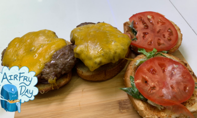 Les cheeseburgers à la friteuse à air sont bien plus délicieux qu'ils ne devraient l'être