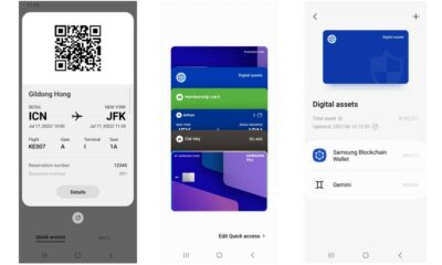 Samsung Wallet protège vos cartes d'embarquement, vos cartes de crédit et vos cryptomonnaies