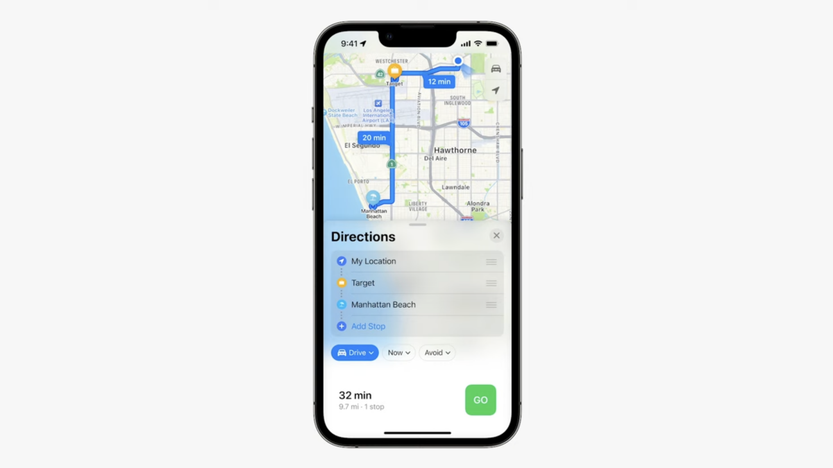 Apple Maps continue de s'améliorer avec de nouvelles mises à jour d'arrêts multiples et de partage d'itinéraire