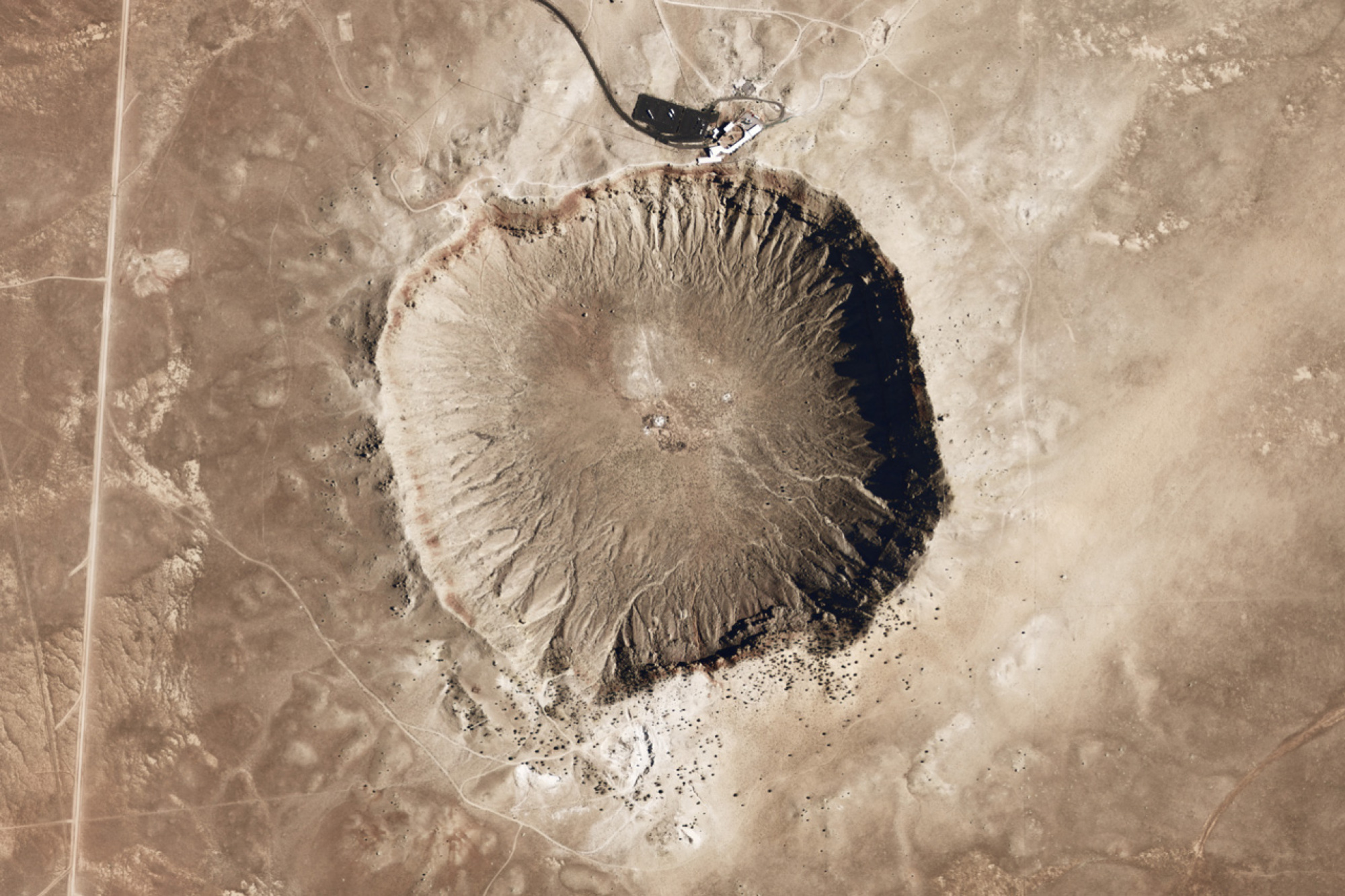 le Meteor Crater en Arizona