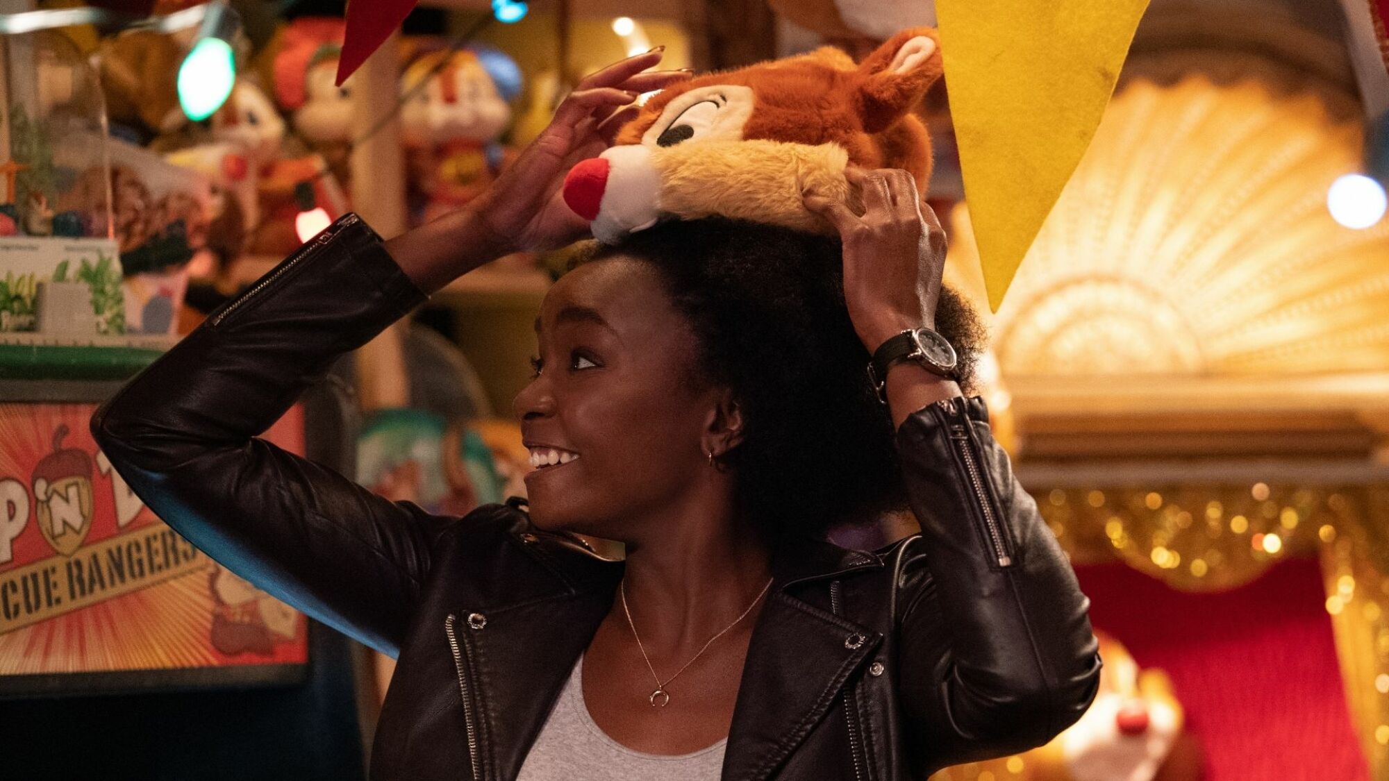 Kiki Layne comme "Élie" dans l'action en direct de Disney CHIP 'N DALE: RESCUE RANGERS