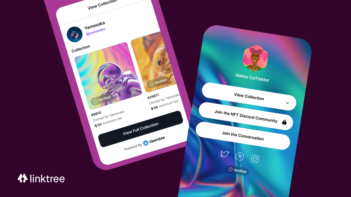 Linktree entre dans Web3 avec de nouvelles fonctionnalités NFT