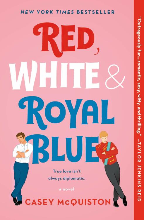 La couverture de Red White & Royal Blue